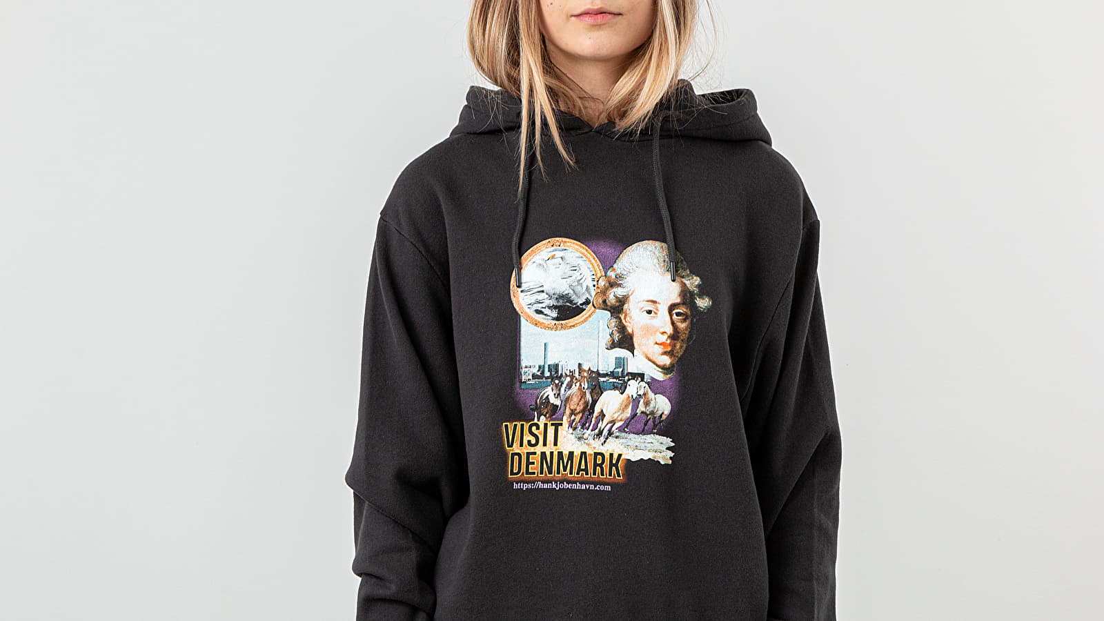 Hoodies and sweatshirts  Han Kjøbenhavn Bulky Hoodie Faded Black