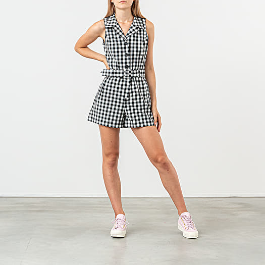 Dress Lazy Oaf Gingham Role Playsuit Grey (LOW30121OFB) | Footshop