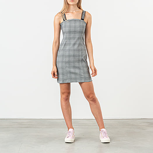 Grey checked deals dress