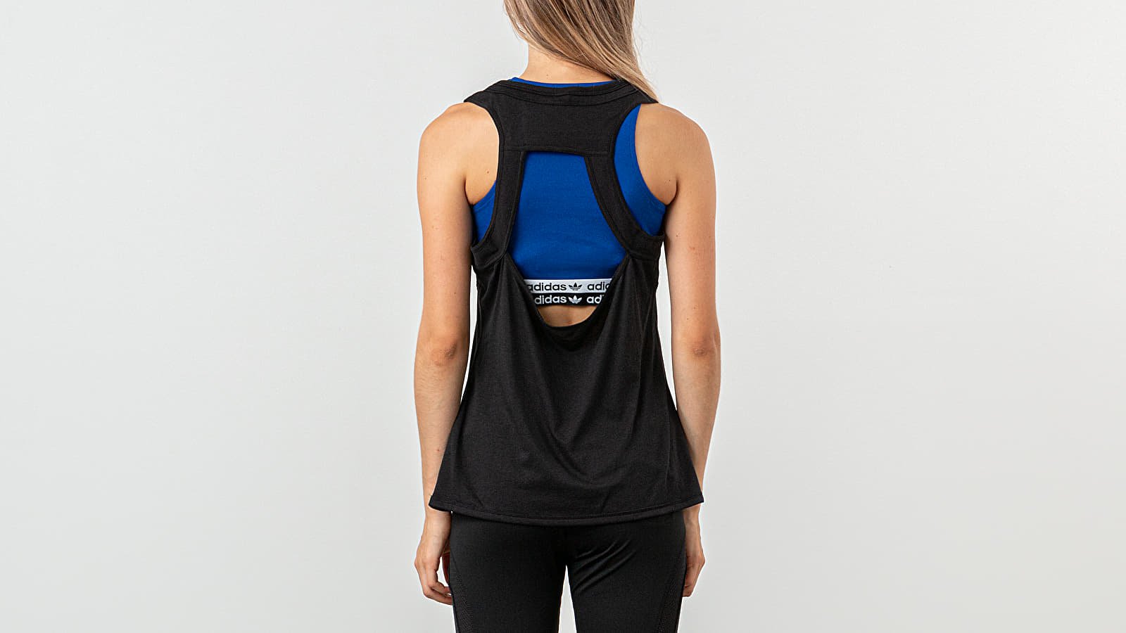 Maiouri adidas x Stella McCartney Train Tank Black
