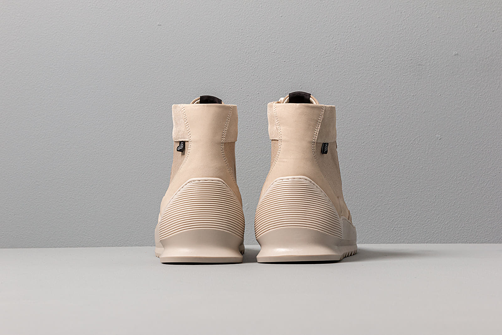 Scarpe uomo Filling Pieces Mid Apline Heel Cap Aten Off White