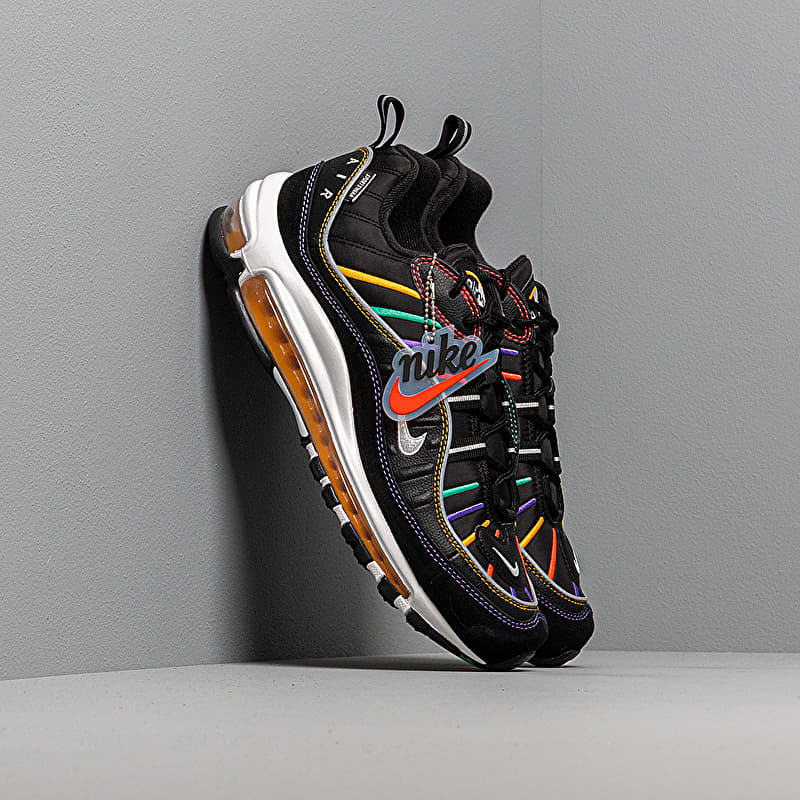 ※最終値引き※ AIR MAX 98 Nike Air Max 98 Premium Black/ Flash Crimson-Kinetic Green | Footshop
