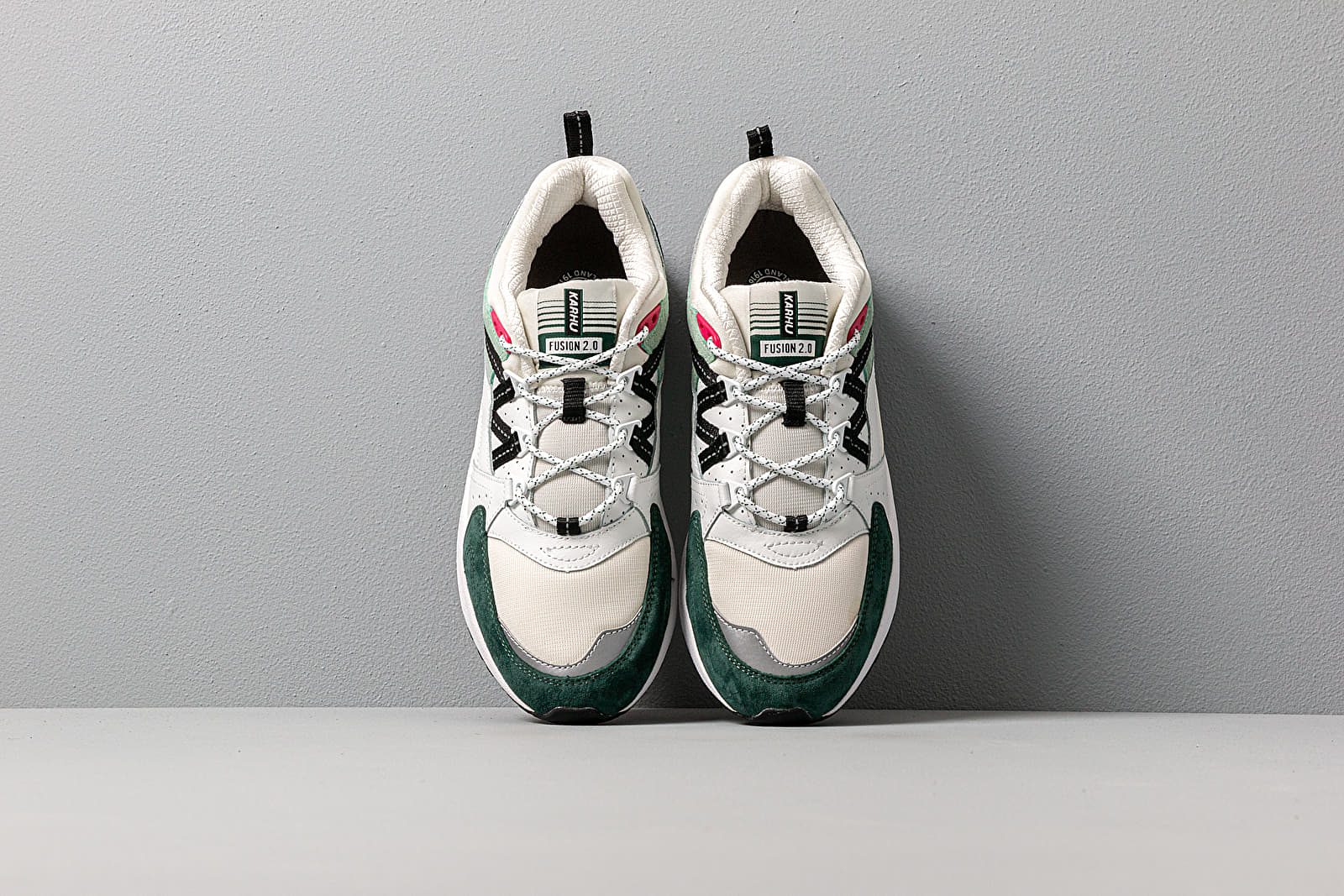 Herenschoenen Karhu Fusion 2.0 Bright White/ Posy Green