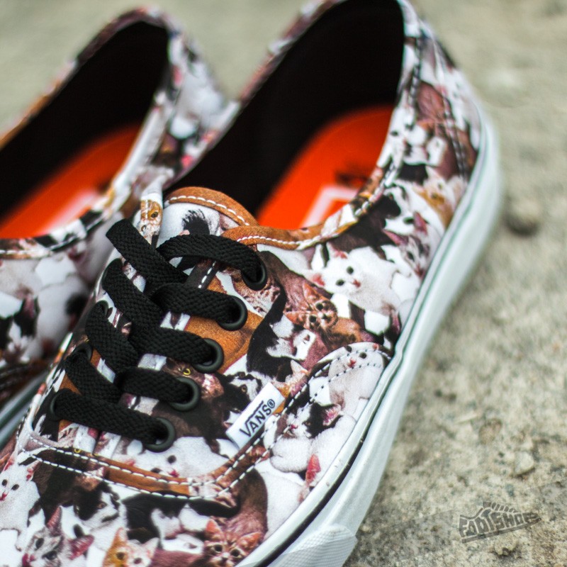 Women's shoes Vans Authentic (ASPCA) Kittens/ True White