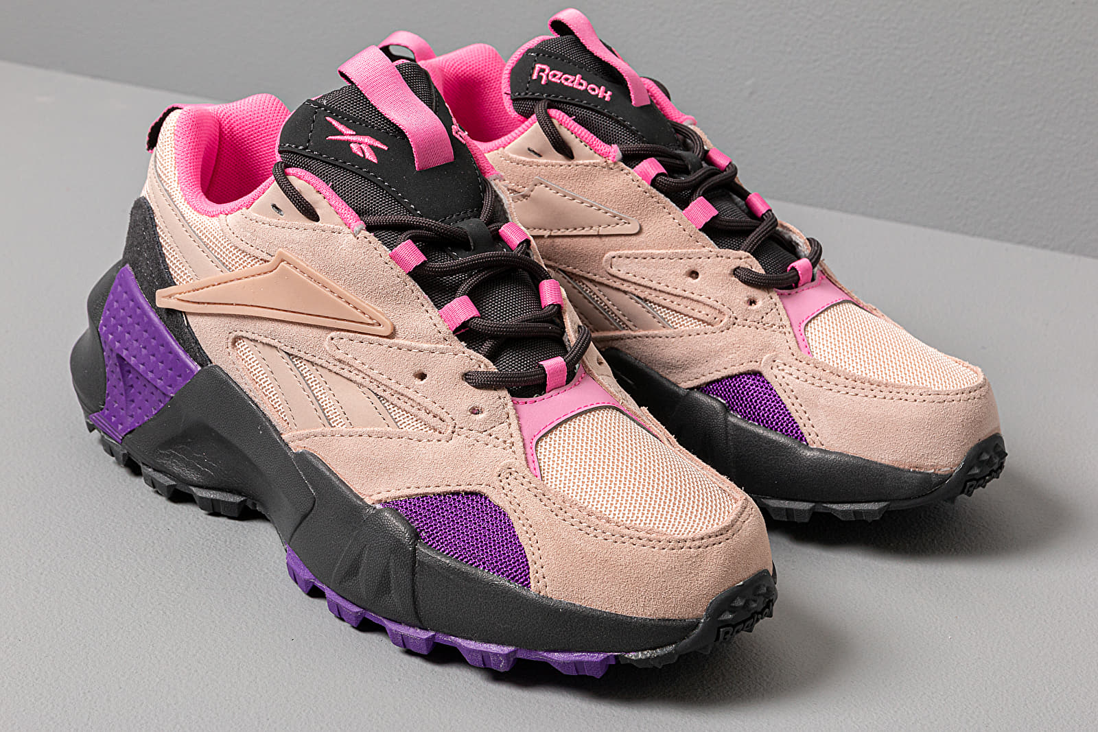 Chaussures et baskets femme Reebok Aztrek Double Mix Trail Buff Trace Grey 8 Regular Purple Footshop