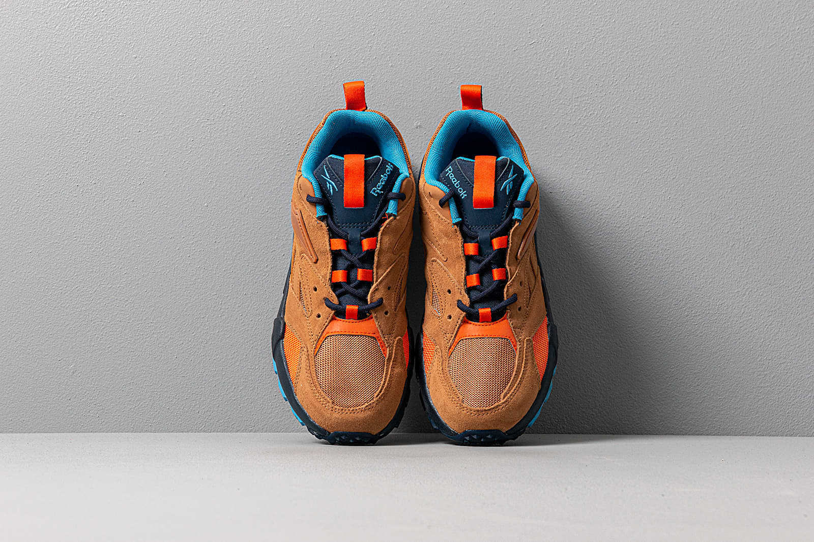 Buty damskie Reebok Aztrek Double Mix Trail Wild Brown/ Collegiate Navy/ Cyan