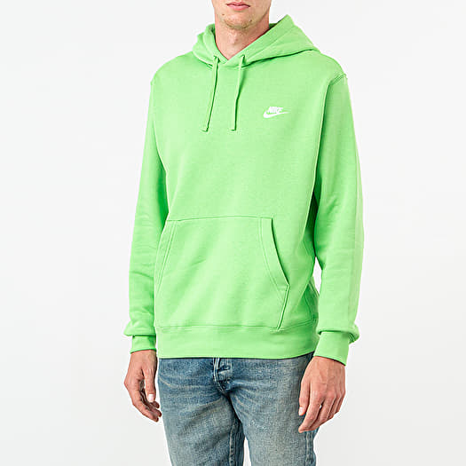 Sudaderas Nike Sportswear Club Hoodie Green Nebula Green Nebula White Footshop
