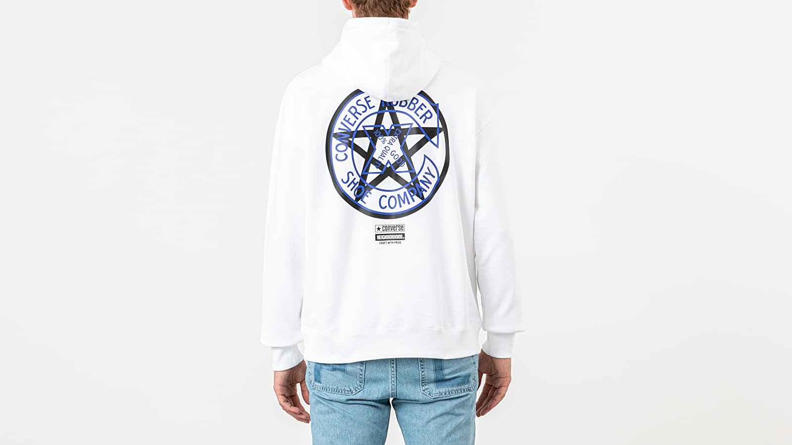 Hoodies and sweatshirts Converse x Neighborhood Hoodie White Footshop