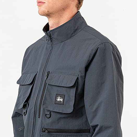Stussy utility cheap jacket black