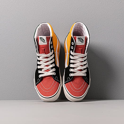 Vans sk8 hi varsity discount