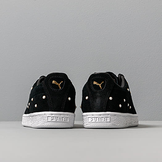 Puma suede black pearl discount