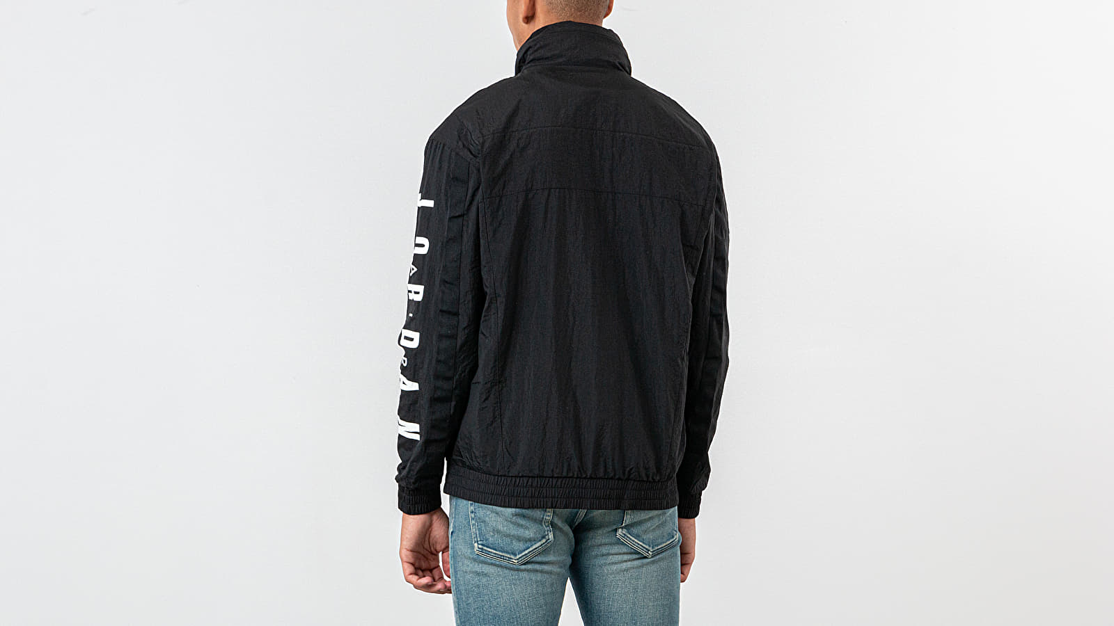 Jakker Jordan Wings Windwear Jacket Black/ White