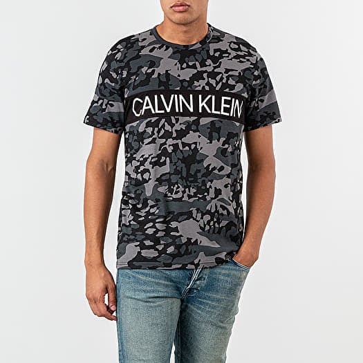 Calvin klein camouflage t shirt shop