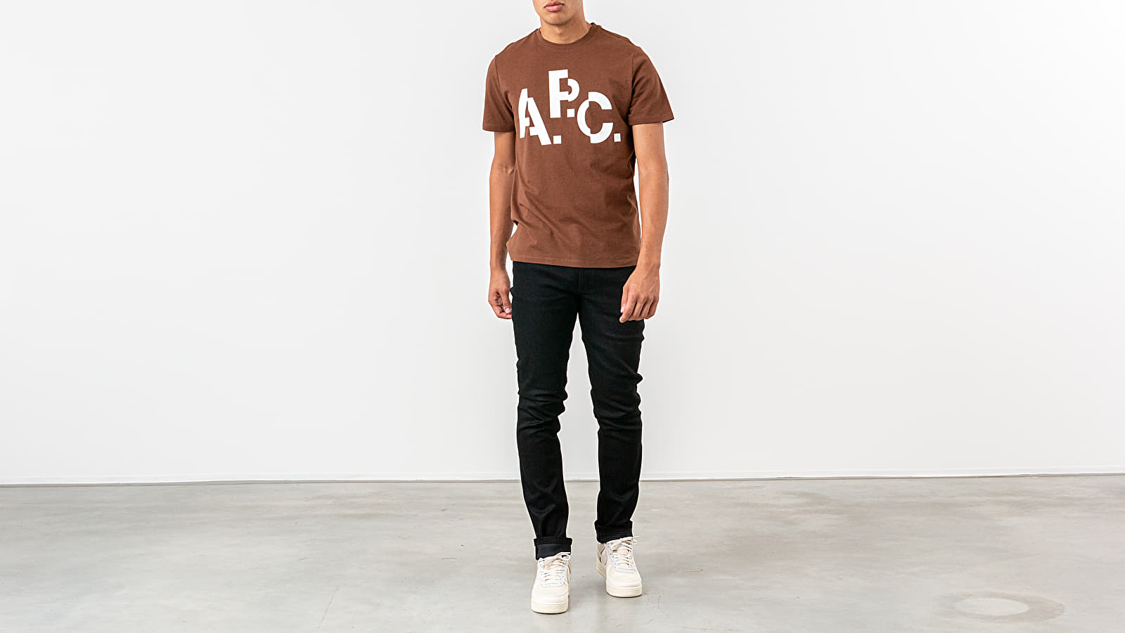 Hlače A.P.C. Petit Standard Jeans Black