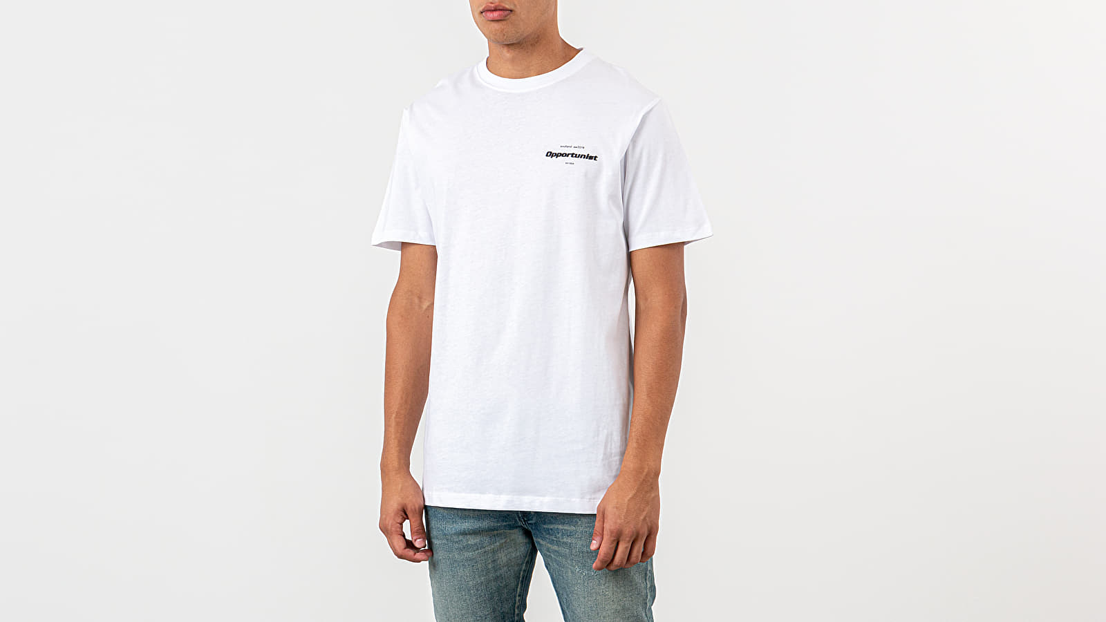 T-Shirts Soulland AW19 Olsson Tee White