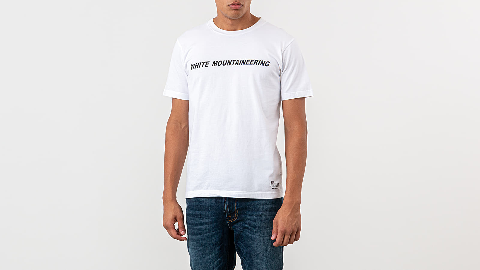 T-shirts White Mountaineering Printed Tee White