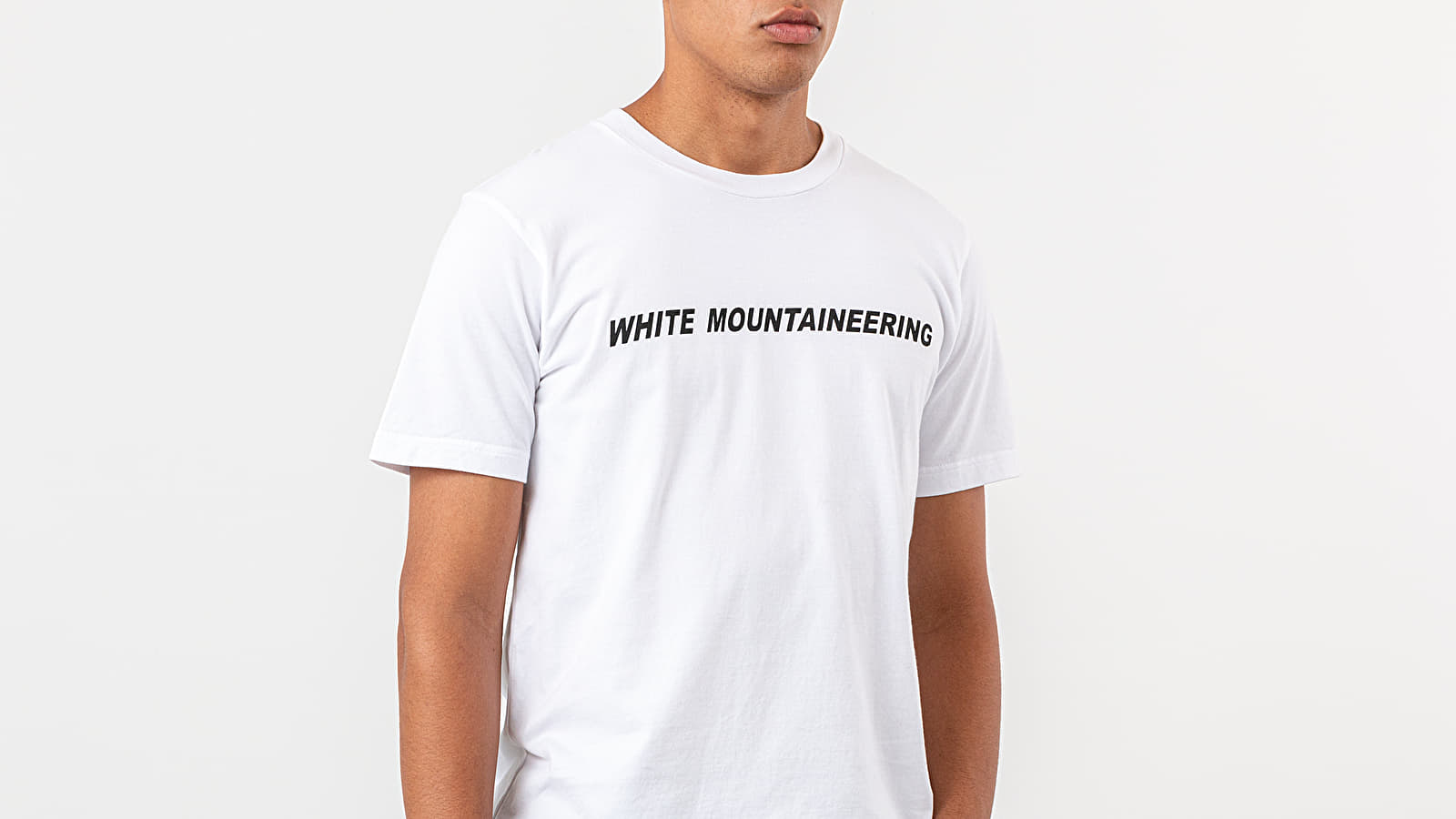 T-shirts White Mountaineering Printed Tee White