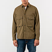 Shirts White Mountaineering Big Pocket Shirt Khaki | Footshop