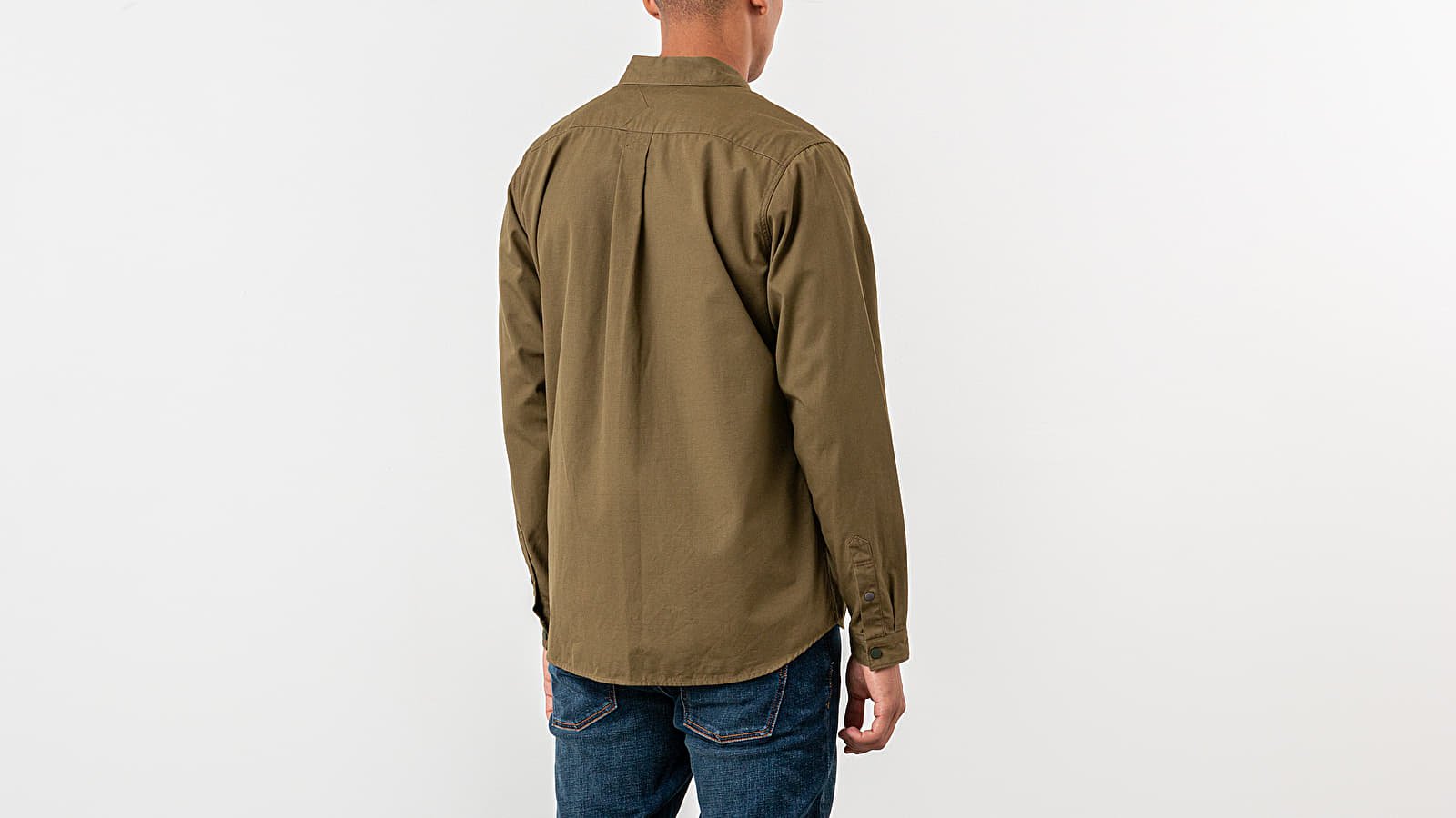 Shirts White Mountaineering Big Pocket Shirt Khaki