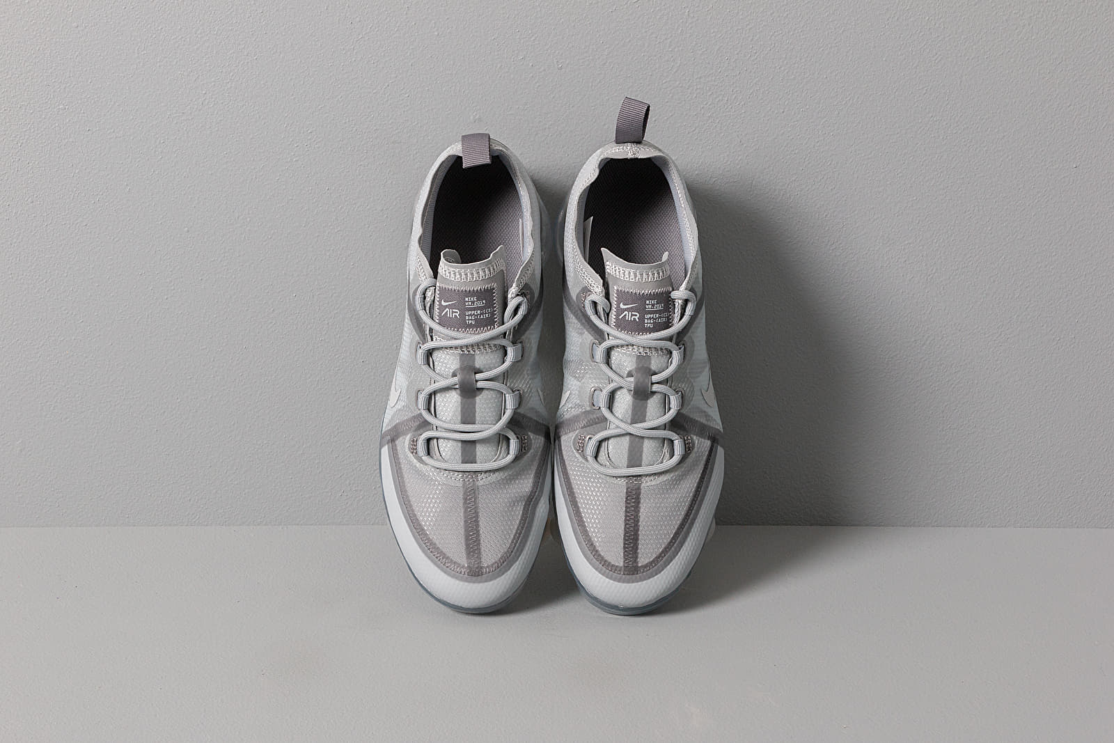 Zapatillas y zapatos para niños Nike Air Vapormax 2019 (GS) Gunsmoke/ Wolf Grey-Pure Platinum