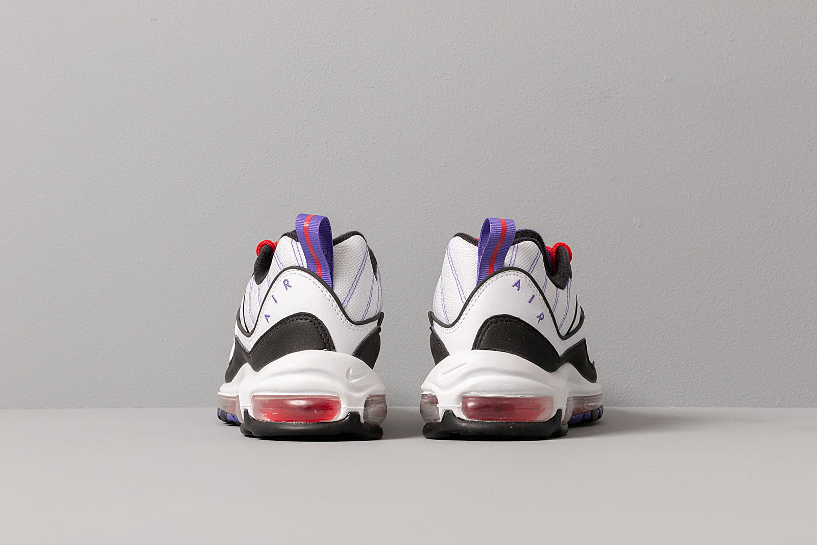Air max 98 white/black-psychic purple shop