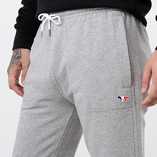 MAISON KITSUNE Tricolor Fox Head Patch Sweat Pants