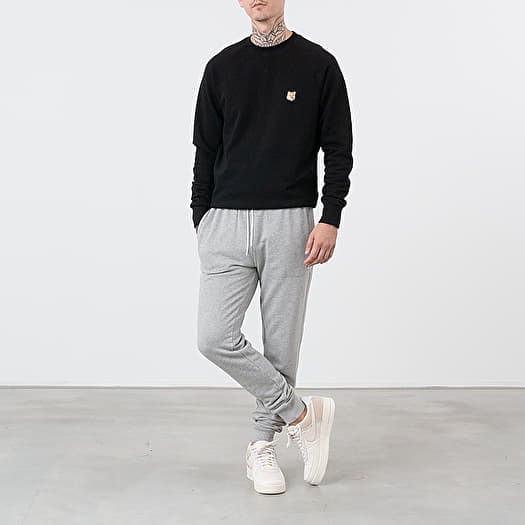 MAISON KITSUNE Tricolor Fox Head Patch Sweat Pants
