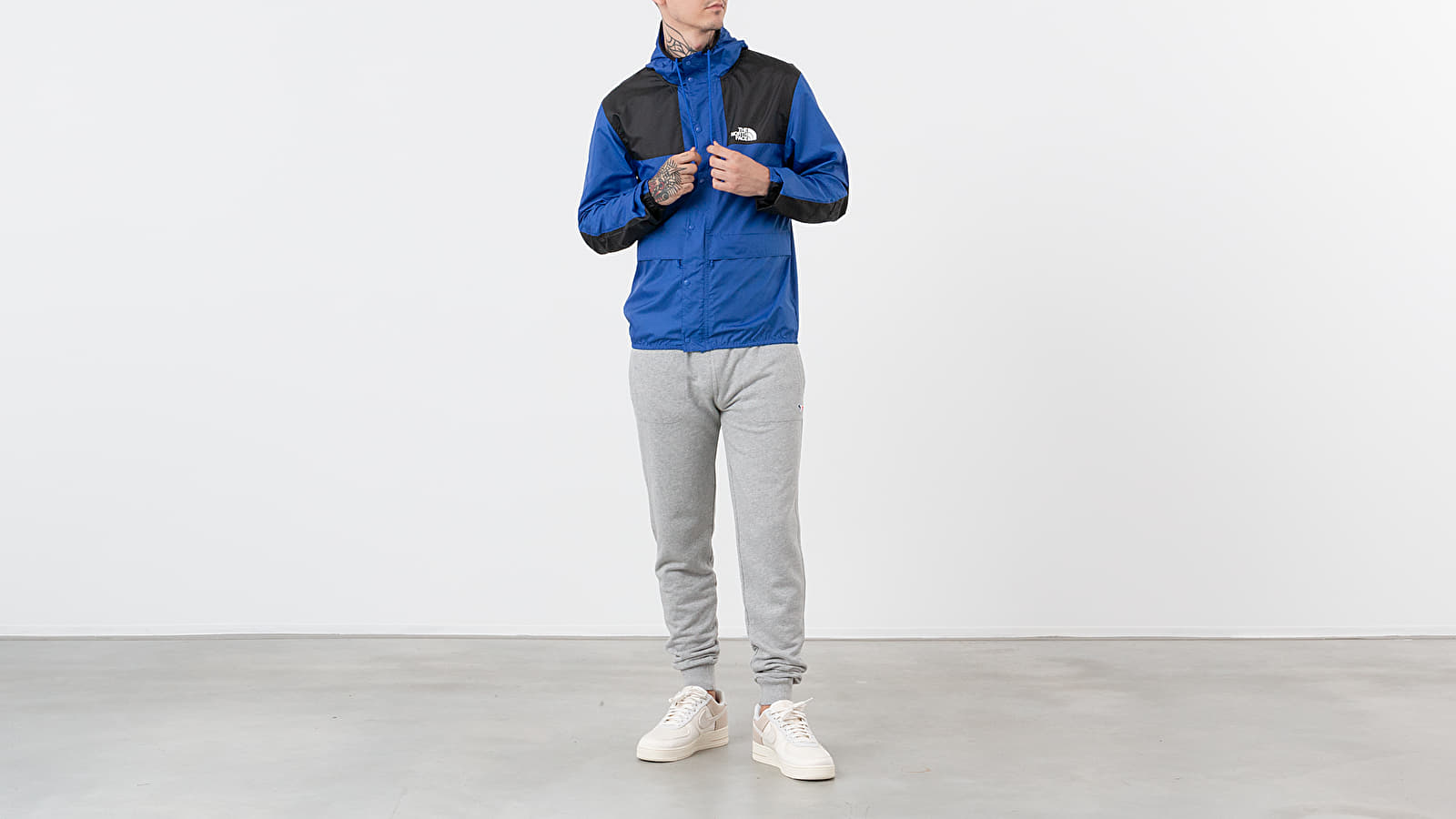 North face 1985 on sale blue