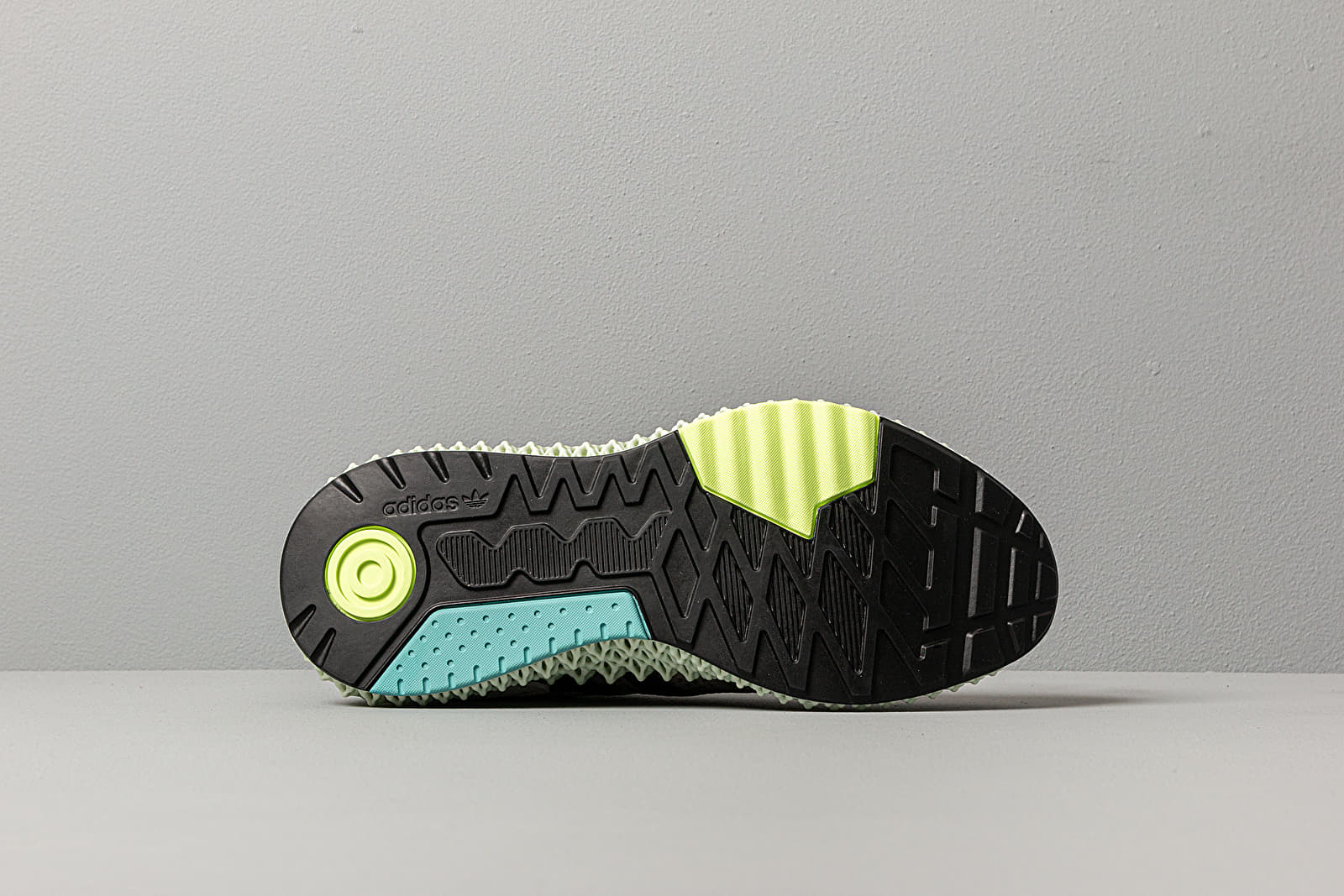 Men s shoes adidas ZX 4000 4D Grey One Solar Red Bright Cyan Footshop