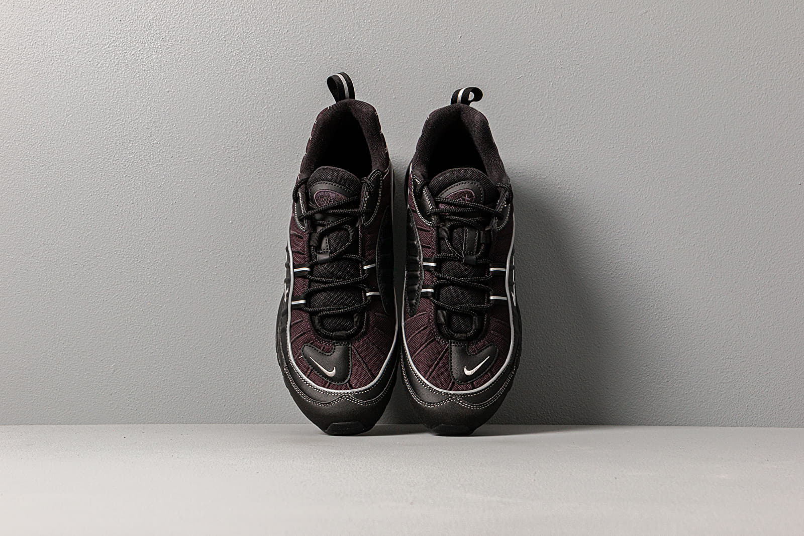 Air max 98 black metallic silver oil grey vast grey discount