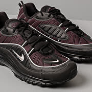 Men s shoes Nike Air Max 98 Black Metallic Silver Oil Grey Vast Grey Footshop