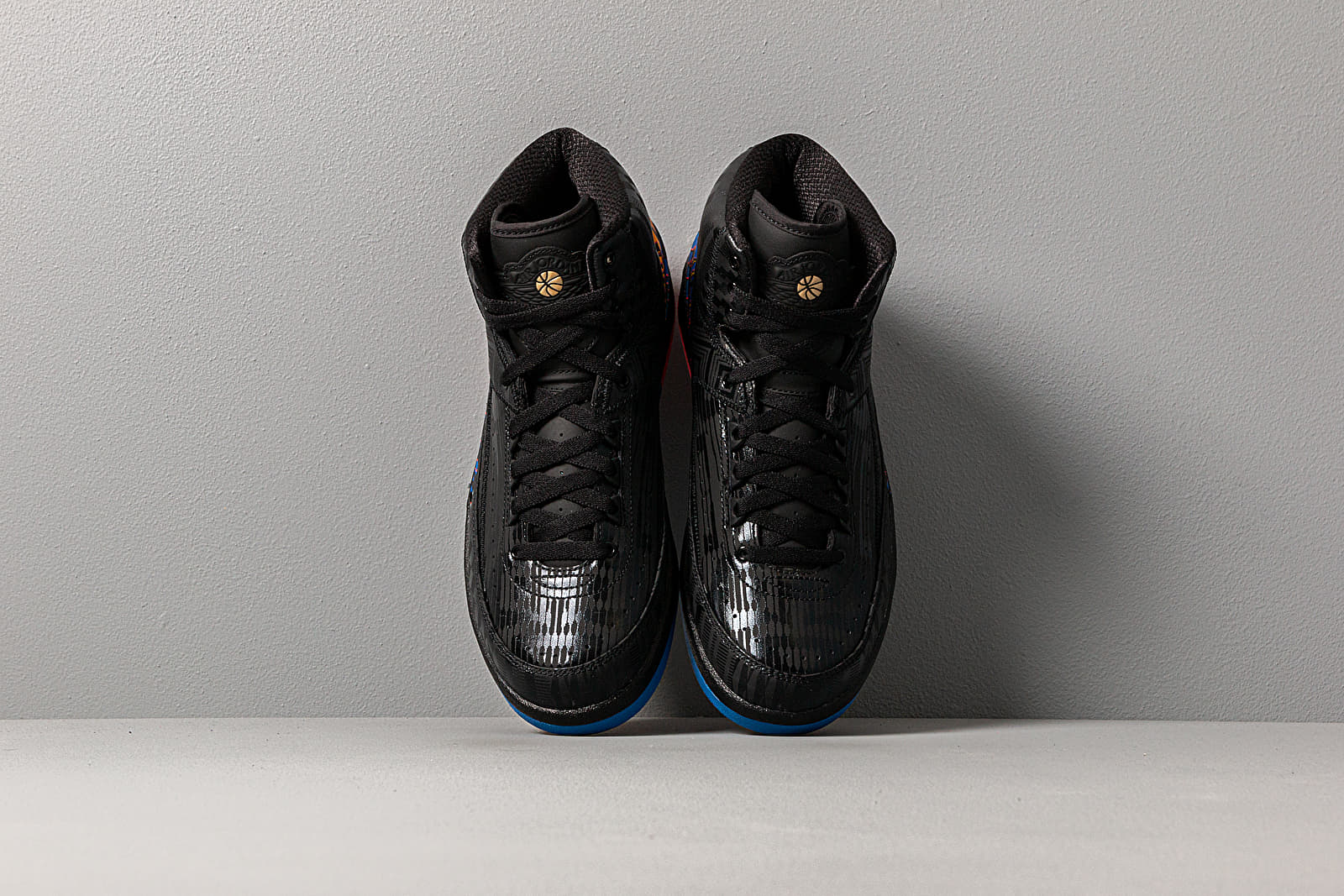 Men s shoes Air Jordan 2 Retro Bhm Black Metallic Gold Footshop