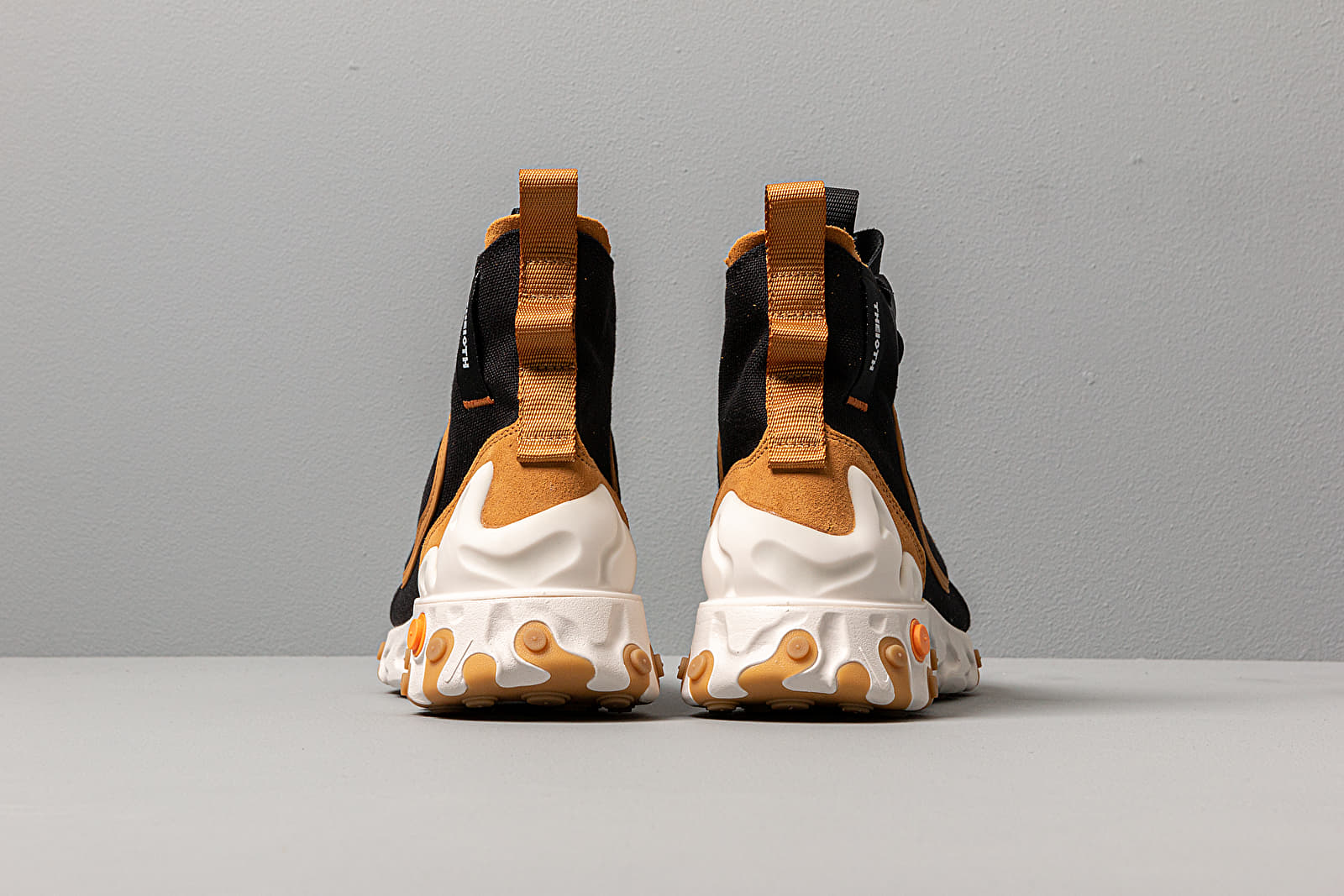 Men s shoes Nike React Ianga Black White Wheat Phantom Footshop