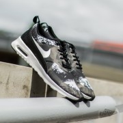 Nike air max thea outlet dark grey black volt print