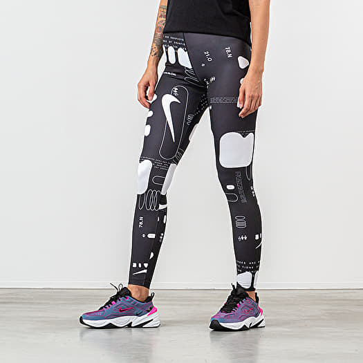 Pants and jeans Nike Sportswear Air Legging Black White Footshop