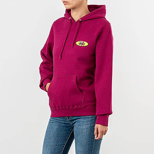 Sweatshirt St ssy Two Bar Oval Hoodie