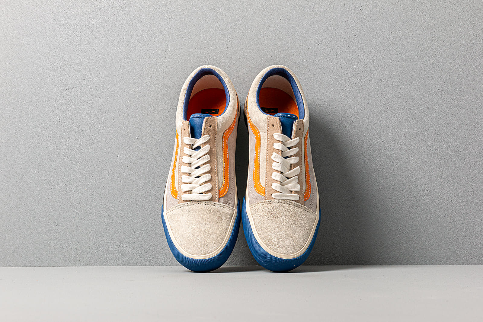 Men's shoes Vans Old Skool VLT LX (Suede/ Leather) True Blue/ Candied Ginger