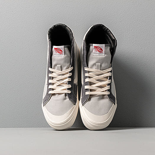 Men s shoes Vans Vault OG Style 138 LX Suede Canvas Pearl Gray Multi Footshop