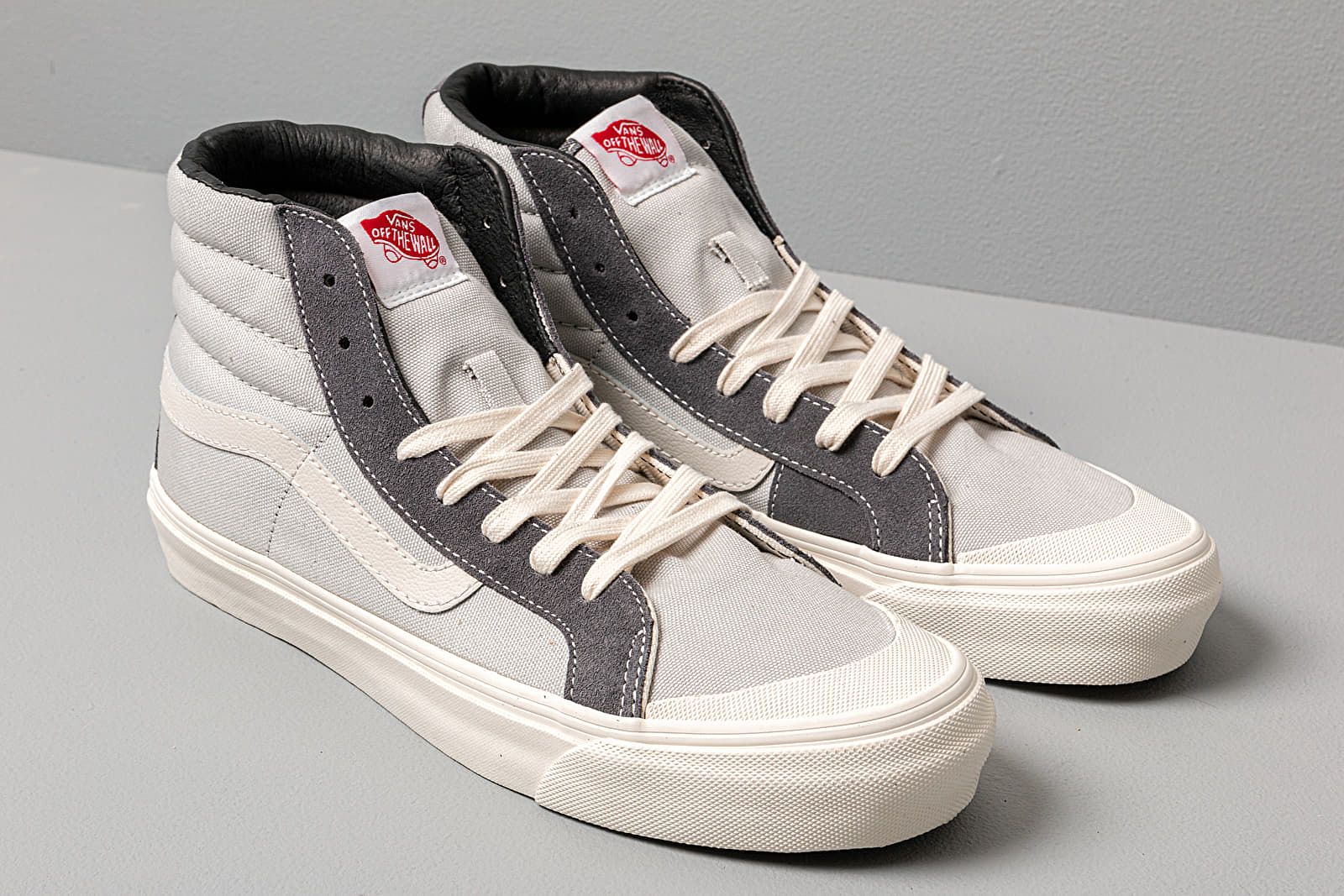 Men s shoes Vans Vault OG Style 138 LX Suede Canvas Pearl Gray