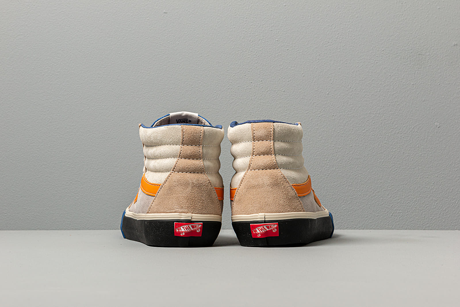Men's shoes Vans SK8-Hi Reissue VL (Suede/ Leather) Blue/ Ginger
