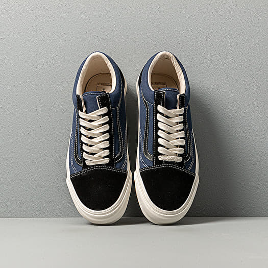 Vans Vault OG Old Skool LX (Suede/ Canvas) Black/ Navy | Footshop