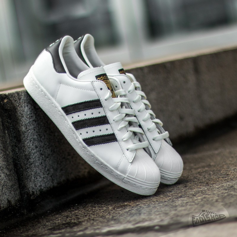 adidas Superstar 80s Deluxe Vintage White/Core Black/Off White
