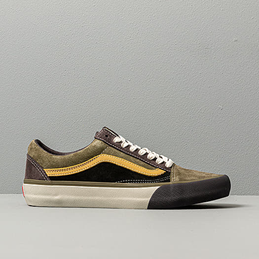 Men s shoes Vans Old Skool VLT LX Suede Leather Shale Stone