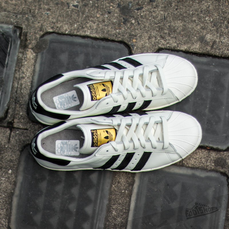 adidas Superstar 80s Deluxe Vintage White/Core Black/Off White