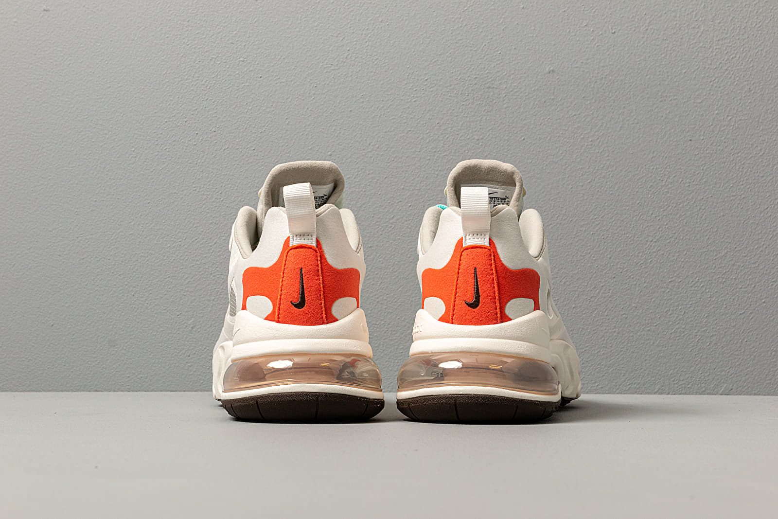 Nike air max 270 react women's beige online