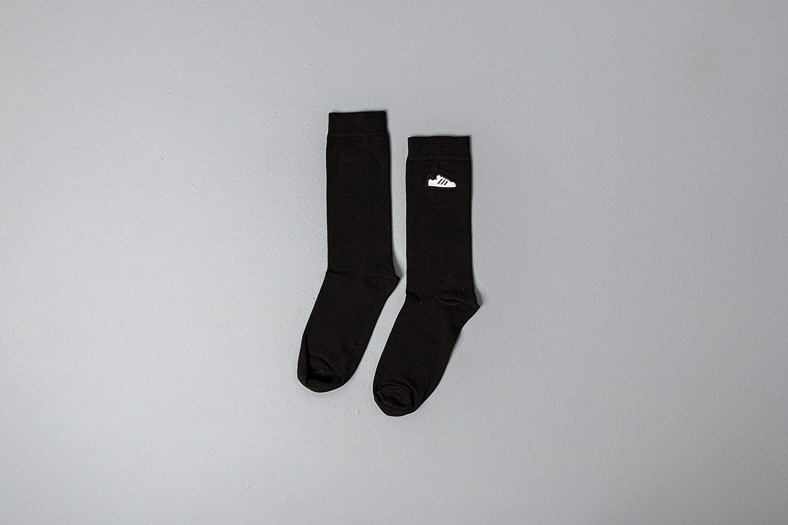 Pánske oblečenie adidas Super Socks Black