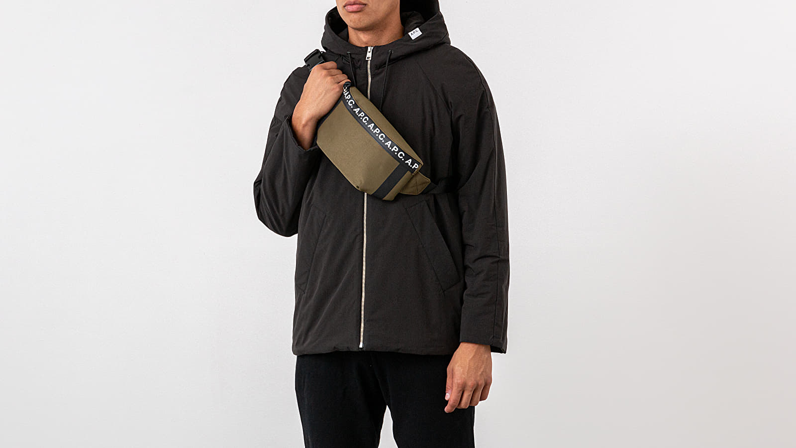 Sacs banane A.P.C. Savile Bum Bag Olive