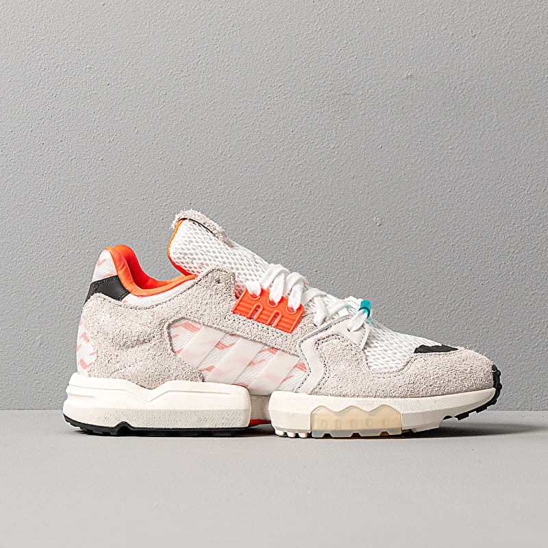 adidas ZX Torsion Ftwr White/ Crystal White/ Solar Red | Footshop