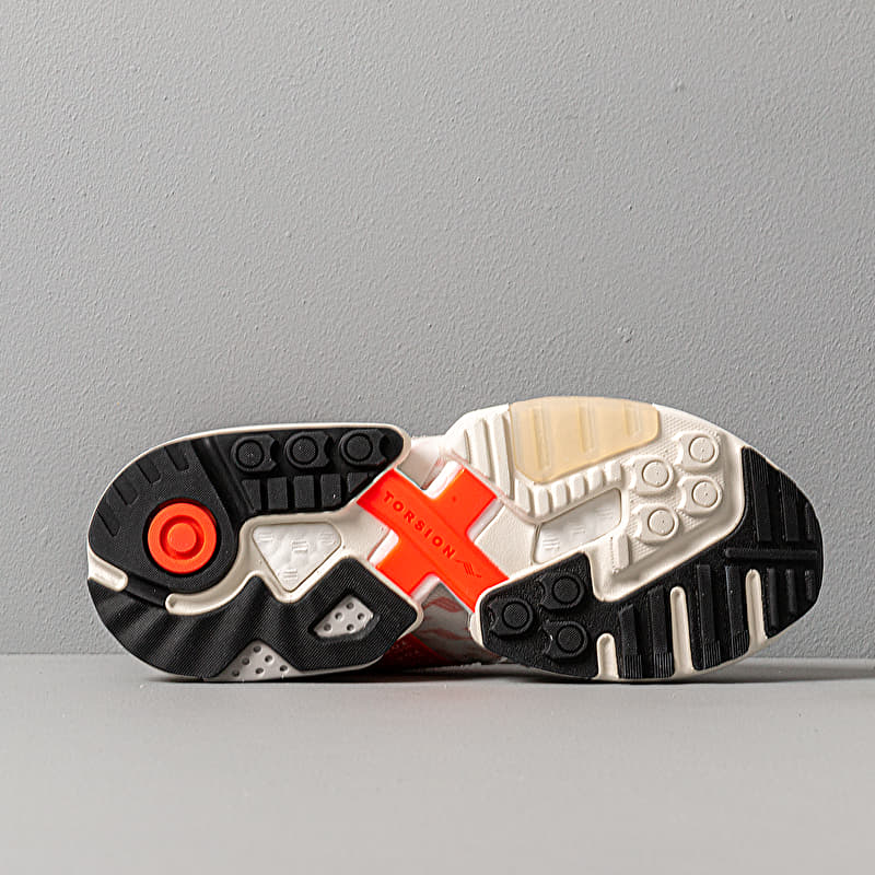 adidas ZX Torsion Ftwr White/ Crystal White/ Solar Red | Footshop
