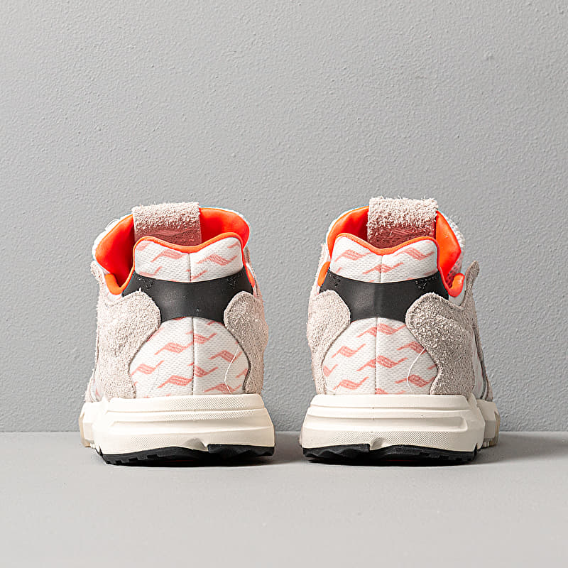 adidas ZX Torsion Ftwr White/ Crystal White/ Solar Red | Footshop
